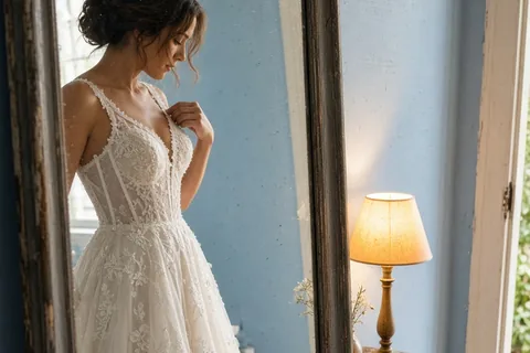 Illustration for Wedding Dress Alterations for 100 Guests: Practical Guide