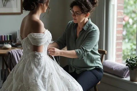 Illustration for Wedding Dress Alterations Savings Checklist and Cost Guide