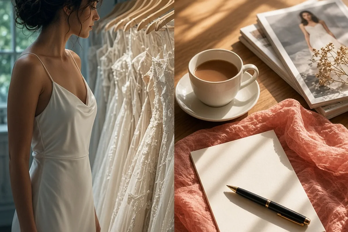 Illustration for Wedding Dress Trunk Show Discounts and Top Budget Alternatives
