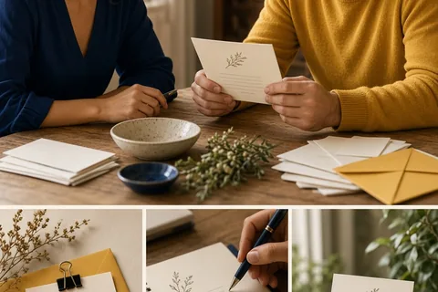 Illustration for Wedding RSVP Etiquette Ideas for Small Weddings