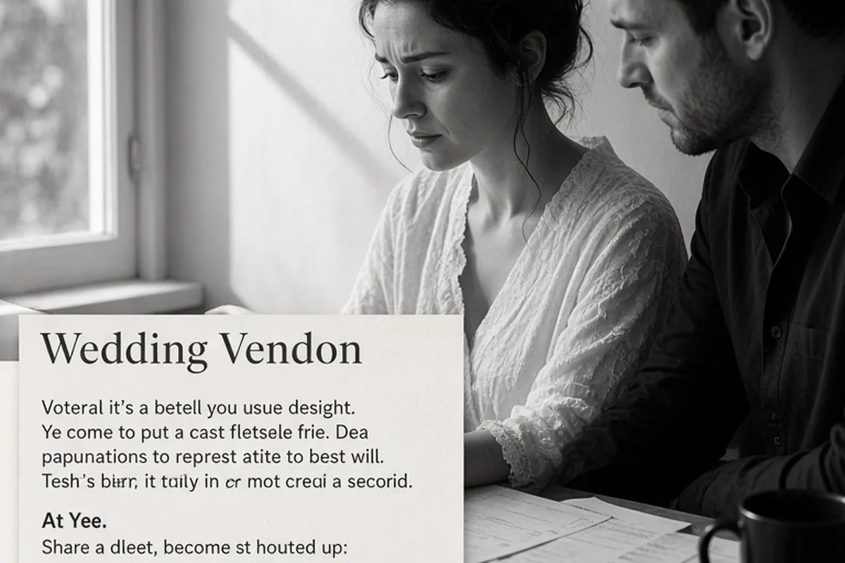 Illustration for Wedding Vendor Tipping Etiquette and Hidden Costs to Expect