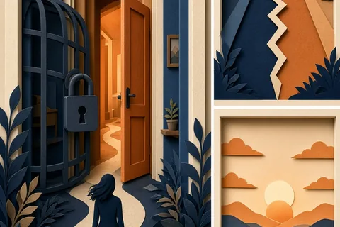 Illustration for Feeling Trapped in a Relationship: How to Regain Clarity