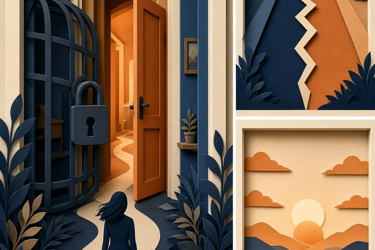 Illustration for Feeling Trapped in a Relationship: How to Regain Clarity