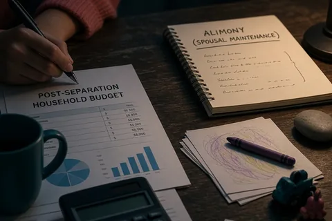 Illustration for How to Make a Plan for Alimony Calculation with Kids
