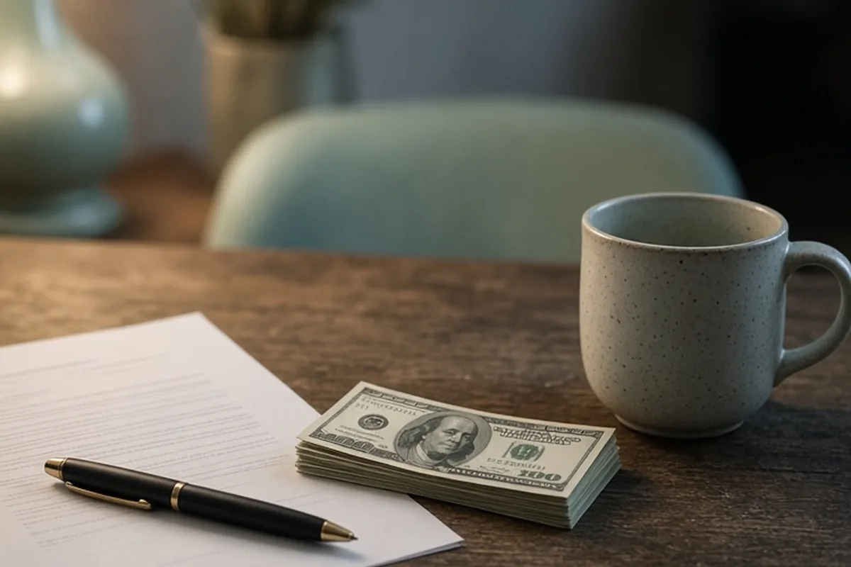 Illustration for Managing Finances After Selling a House During Divorce