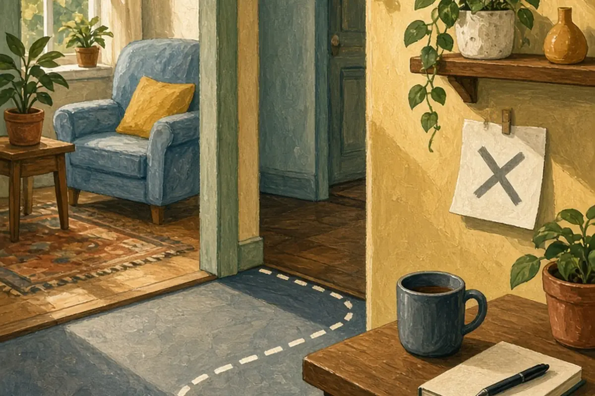 Illustration for Dealing with Passive-Aggressive People with Clear Boundaries