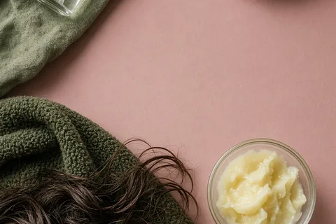 Illustration for Does Water Moisturize Hair for Women Over 40? The Truth