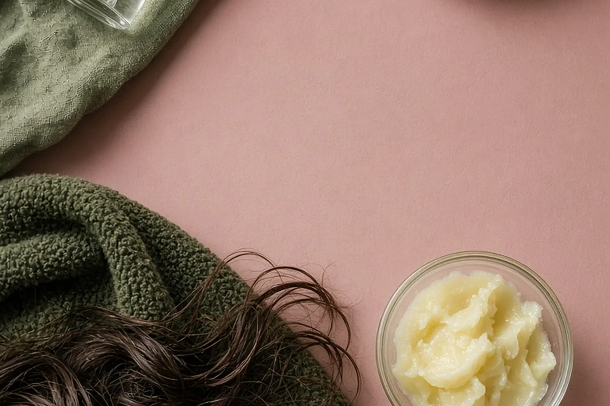 Illustration for Does Water Moisturize Hair for Women Over 40? The Truth