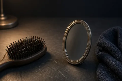 Illustration for Female Hair Thinning for Women Over 40: Practical Care