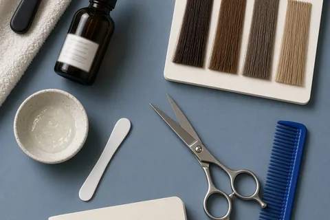 Illustration for Hair Loss During Menopause: At Home vs Salon Care