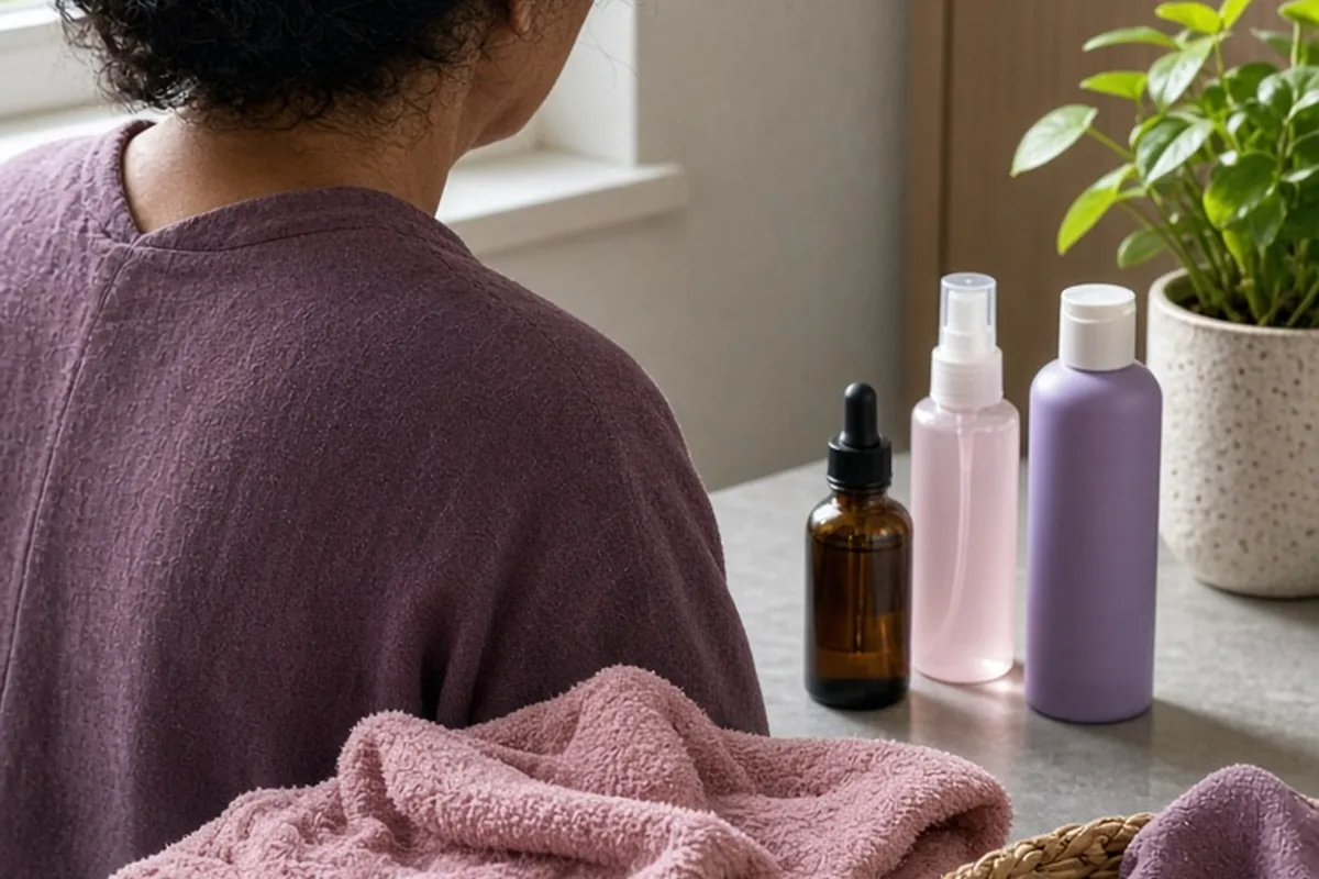 Illustration for Hair Loss During Menopause for Low Porosity Hair Care