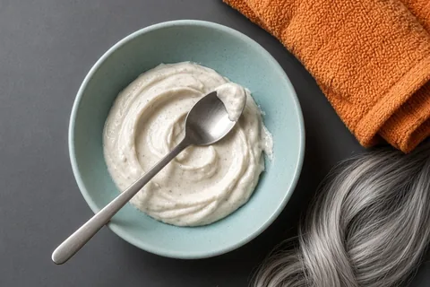 Illustration for Hair Mask for Dry Hair for Women Over 40: Practical Care