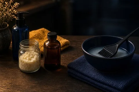 Illustration for Hair Product Buildup Removal: At Home vs Salon Methods