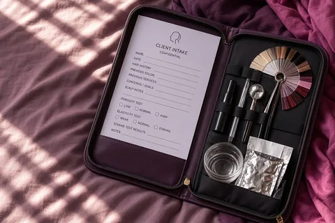 Illustration for Hair Salon Consultation Products for Beginners: Essential Tools