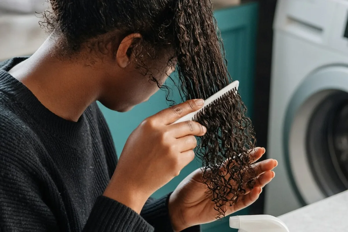 Illustration for Heat Protectant: How to Use It on Textured Hair Without Damage