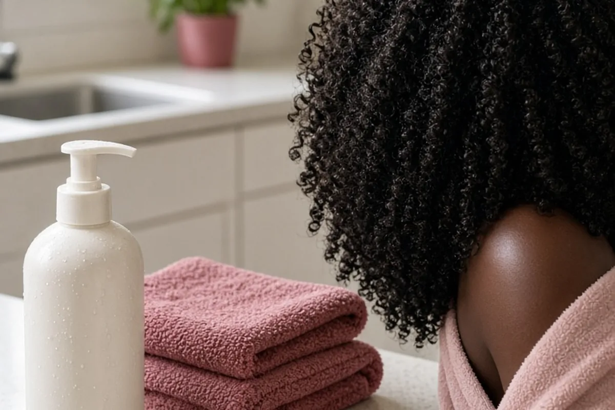 Illustration for How Often to Use Moisturizer for Black Hair: Routine Guide