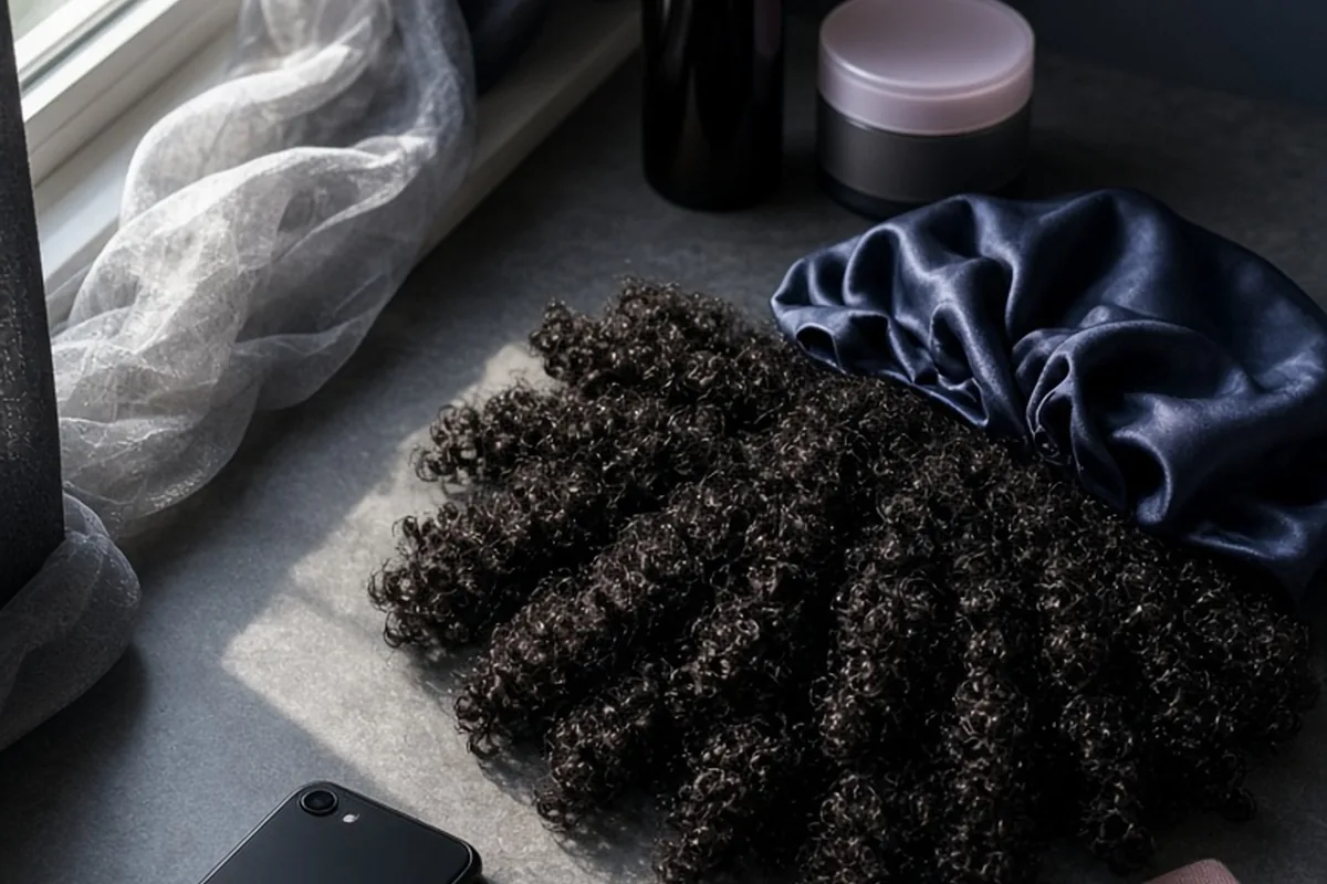 Illustration for How to Care for 4C Hair: Daily Routines and Moisture Retention