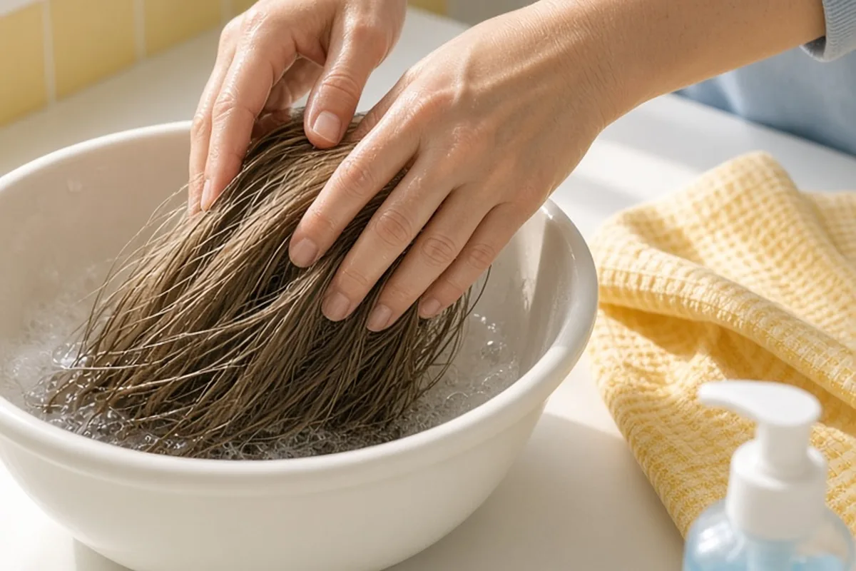 Illustration for How to Care for Fine Hair with Moisturizing Shampoo