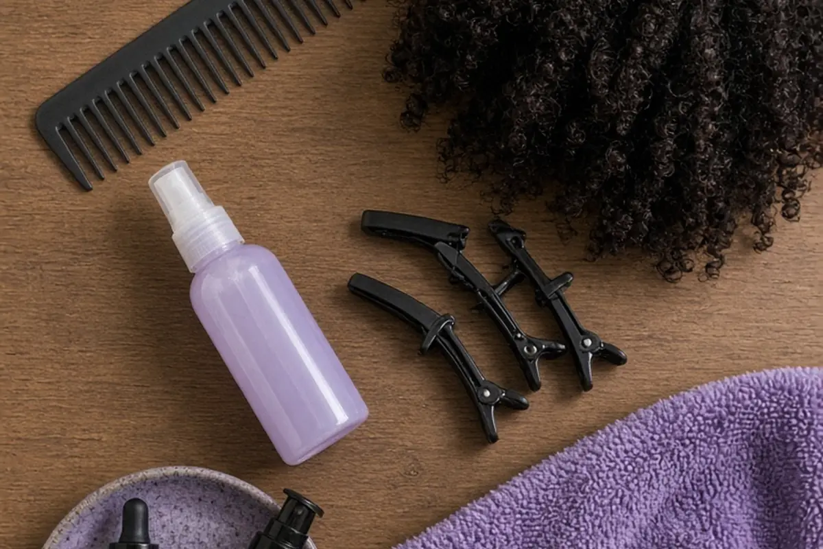Illustration for How to Prepare for 4C Hair Care: A Practical Setup Guide