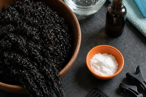 Illustration for How to Prepare for Moisturizer for Black Hair for Lasting Hydration