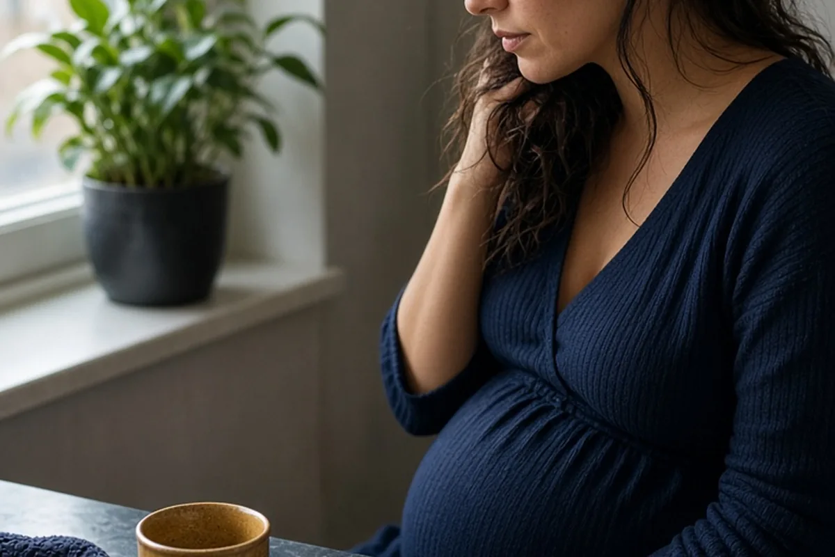 Illustration for Maternity Hair Changes at Home vs Salon: Safe Styling Guide