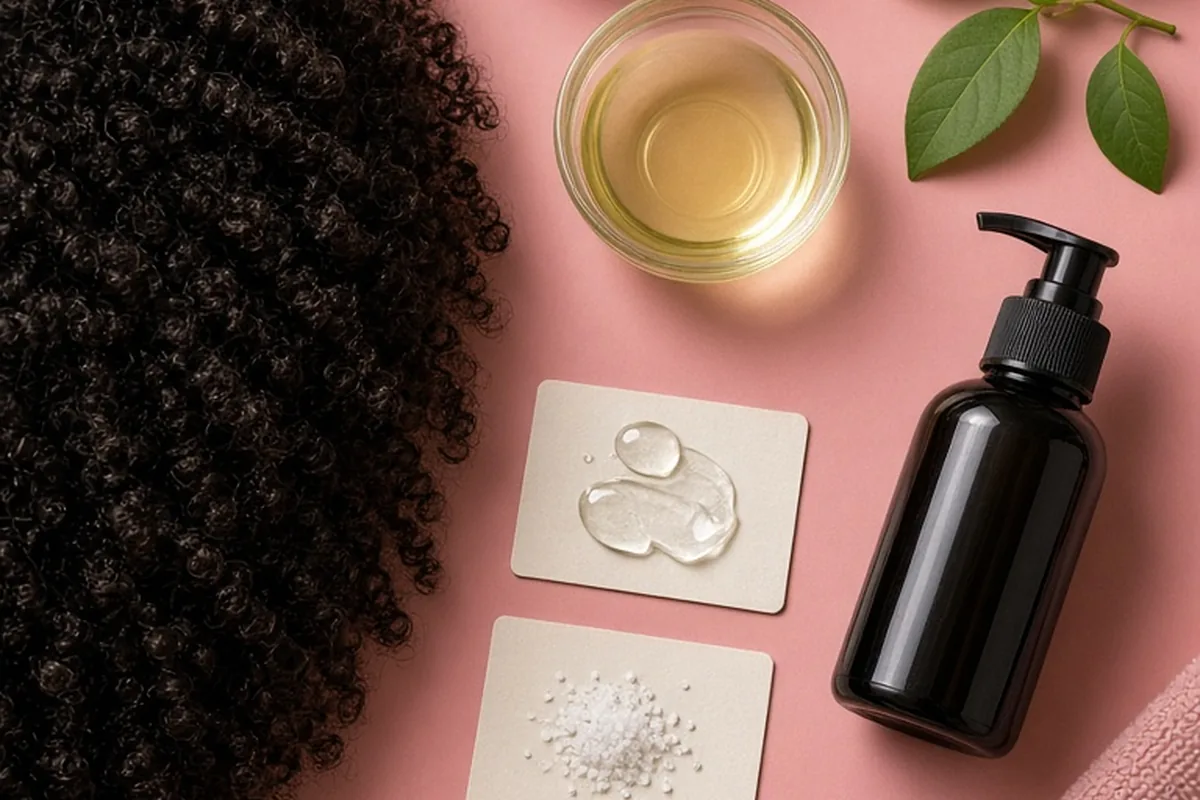 Illustration for Moisturizing Shampoo Ingredients for Black Hair: Formula Guide
