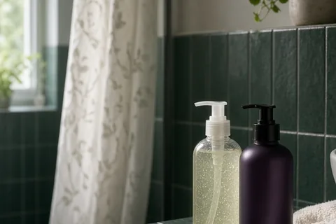 Illustration for Moisturizing Shampoo for Curly Hair at Home vs Salon Compared