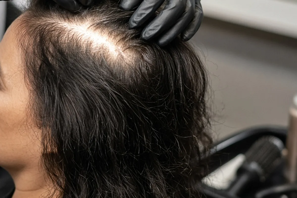 Illustration for Questions to Ask a Stylist About Dry Scalp Care