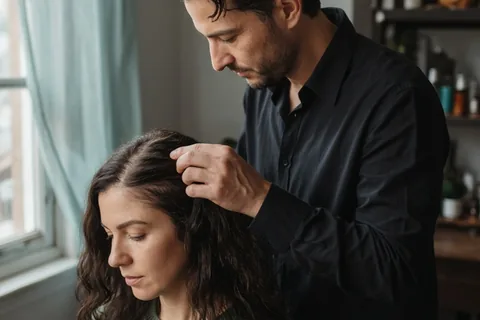 Illustration for Questions to Ask a Stylist About Hair Loss in Women