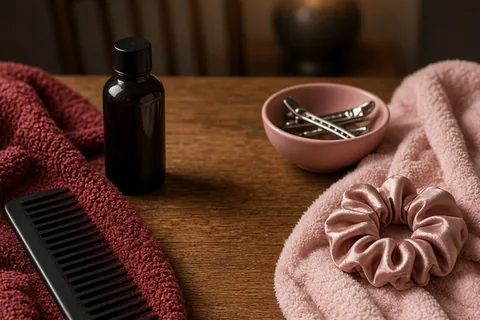 Illustration for Textured Hair Stylist at Home vs Salon: How to Choose