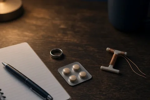 Illustration for Birth Control Options for People Who Cannot Take Estrogen