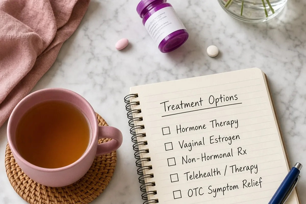 Illustration for Menopause Resources for Women: Costs by Treatment Option