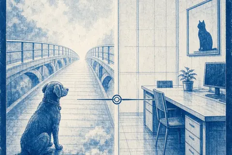 Illustration for Fur Baby at Work: Navigating Pets in Office Life