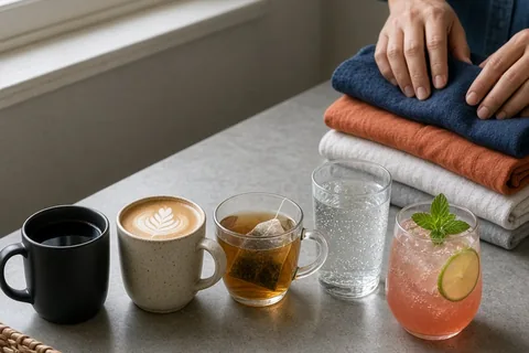 Illustration for What Your Drink Says About You at Work and Happy Hour