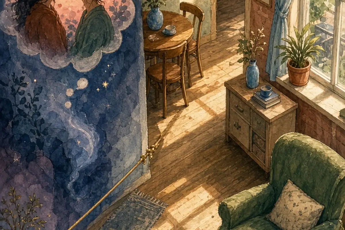 Illustration for Straight Girl Tropes: Navigating Fantasy and Real Boundaries