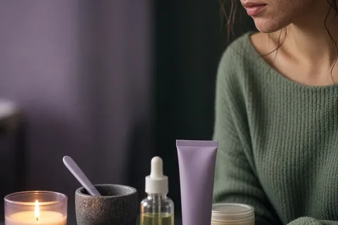 Illustration for Acne Treatment for Sensitive Skin: Clear Pores Gently