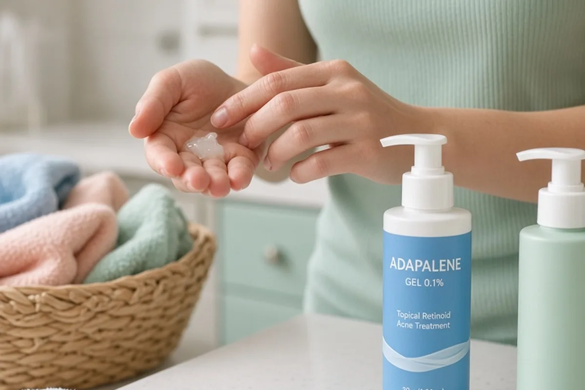 Illustration for Adapalene for Beginners: How to Clear Breakouts Safely