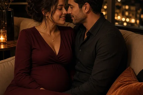 Illustration for Sex While Pregnant: A Guide to Safety and Closeness