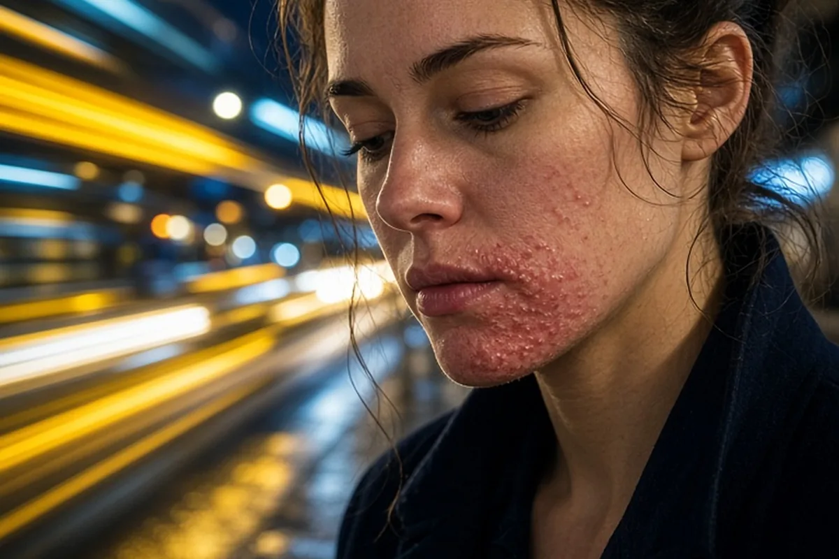 Illustration for Perioral dermatitis for beginners