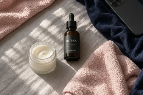Illustration for Retinol Before or After Moisturizer for Smooth Skin