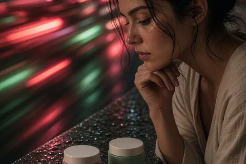 Illustration for What Not to Combine with Retinoids for Calm Skin