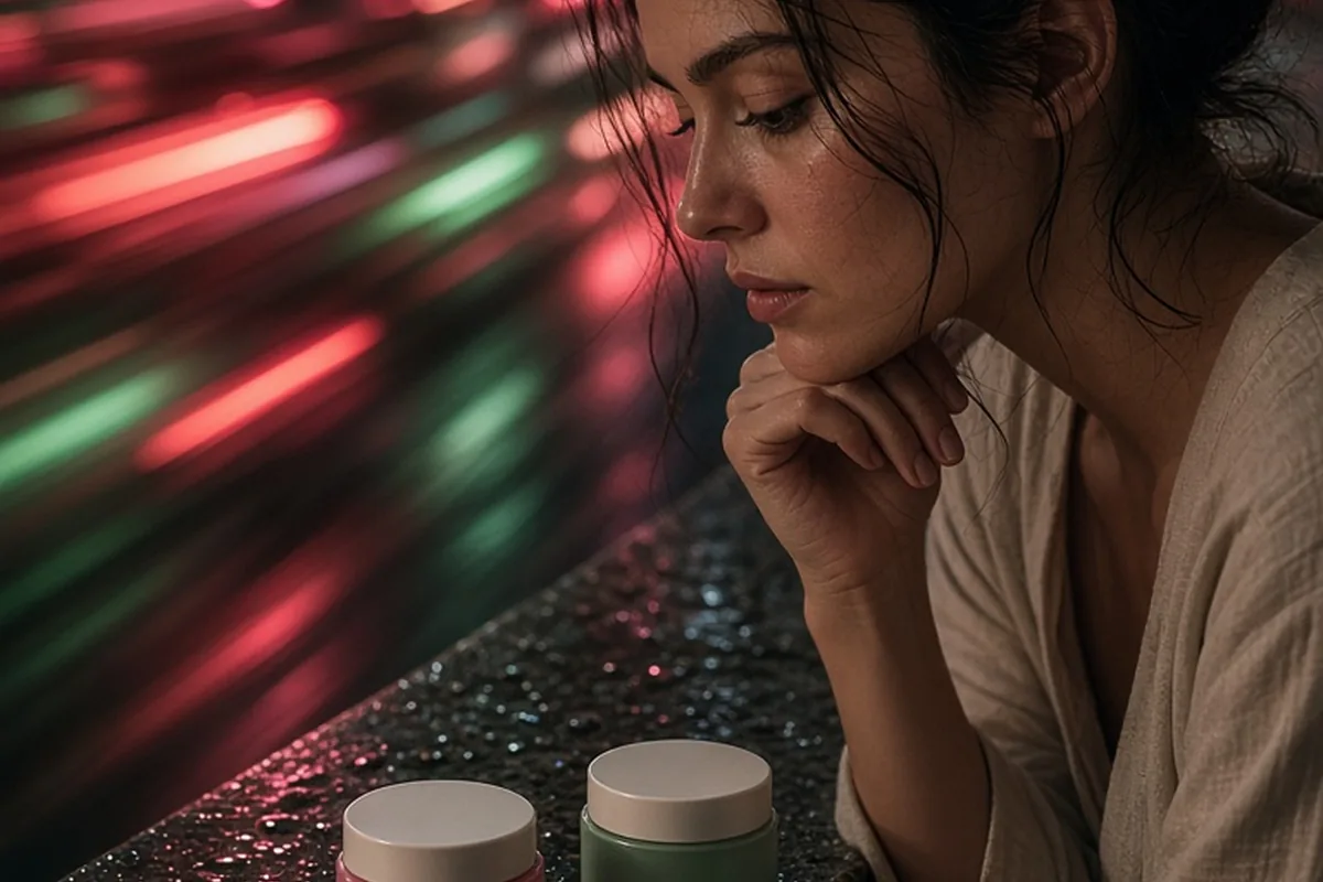 Illustration for What Not to Combine with Retinoids for Calm Skin