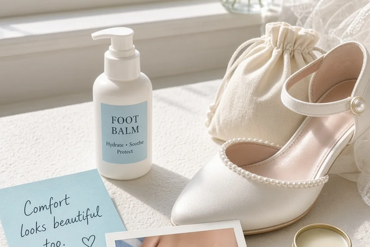 Illustration for Wedding Pedicure Guide for Lasting Comfort and Style