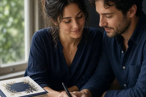 Illustration for Wedding Invitation Timeline Guide for Stress-Free Planning