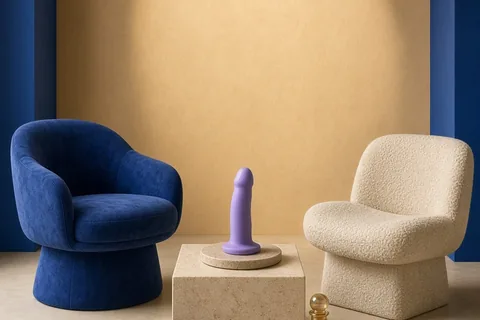 Illustration for How to Use a Dildo for Comfortable, Confident First Play