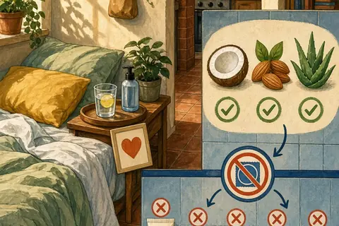 Illustration for Lube Substitutes and Alternatives for Intimate Comfort