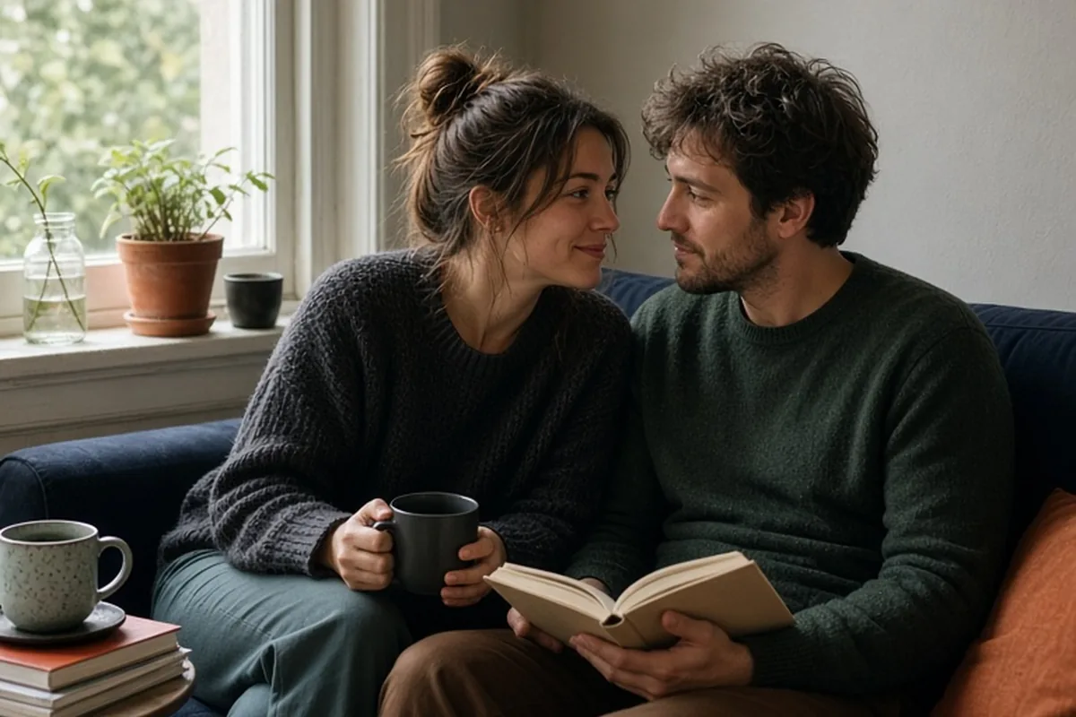 Illustration for First Date Ideas for Introverts to Connect Comfortably