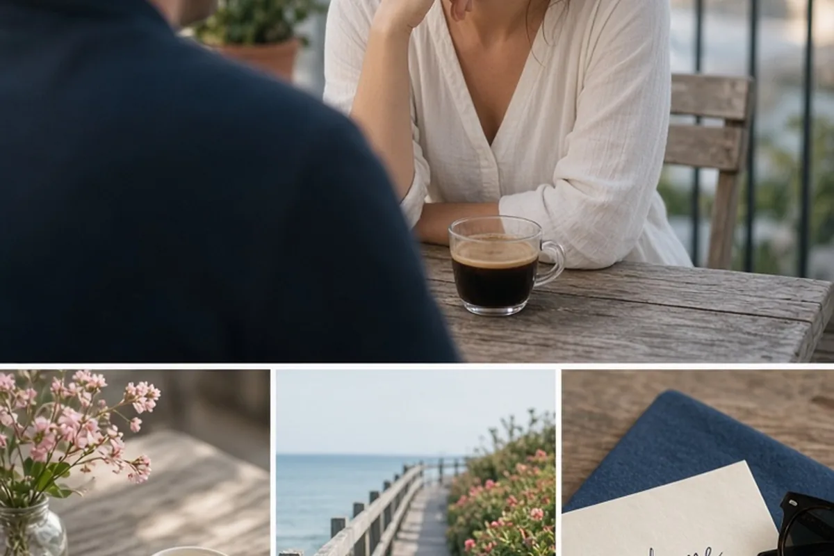 Illustration for Natural First Date Questions to Spark Real Connection