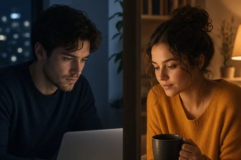 Illustration for Healthy Long-Distance Dating After College: How to Thrive