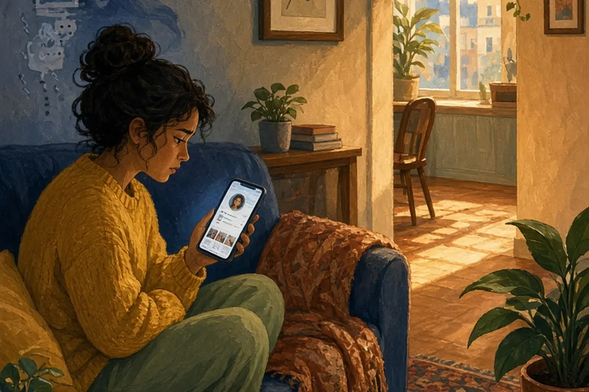 Illustration for Cyberstalking Your Guy's Ex: Why It Hurts and How to Stop